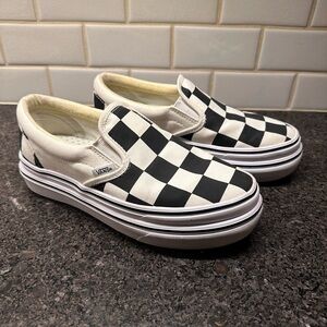 Women’s Vans Super ComfyCush Slip-On “Big Classics Checker”